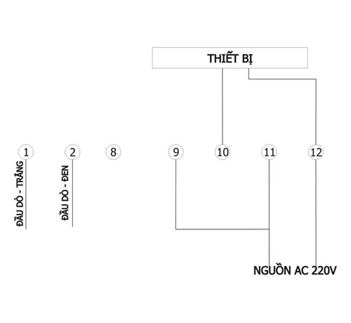 Sơ đồ đấu nối điện FOX-1004